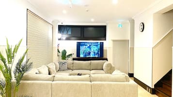 TV de tela plana 42 polegadas com canais via satélite, TV