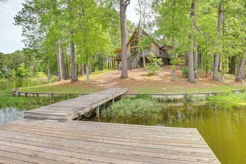 Riverfront Shelby Home w/ Private Boat Dock!
