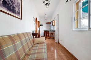TV - Pet-Friendly 'Casa El Cardon B1' with Sea & Mountain View, Terrace & Wi-Fi (Buenavista del Norte)