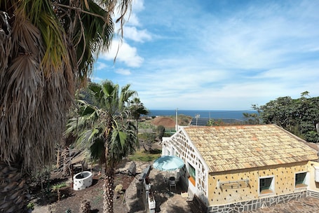 Property grounds. Vacation Home 'El Cardon A1' with Sea View, Private Terrace and Wi-Fi