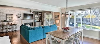 1 Mi to Main Street Sutter Creek: Poolside Oasis!