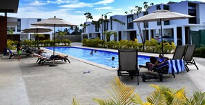 Alberca al aire libre 