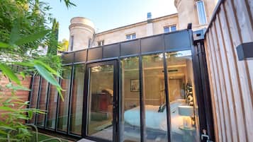 Deluxe-Zimmer, barrierefrei, Terrasse | Terrasse/Patio