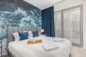 2 室のベッドルー��ム、アイロン / アイロン台、WiFi、ベッドシーツ