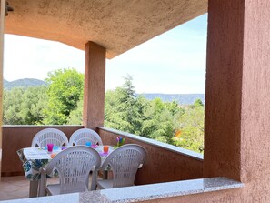 Outdoor dining - Typical house near the beach and shops for a holiday without car # 5 (San Teodoro)