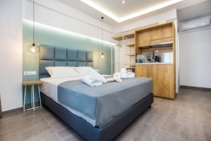 Literie hypoallergénique, coffres-forts dans les chambres