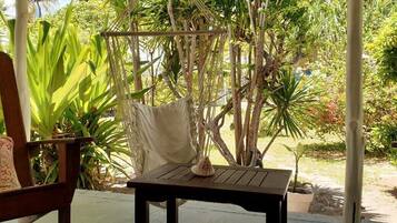 Comfort Apartment, Ensuite, Garden View (Lagon) | Terrace/patio