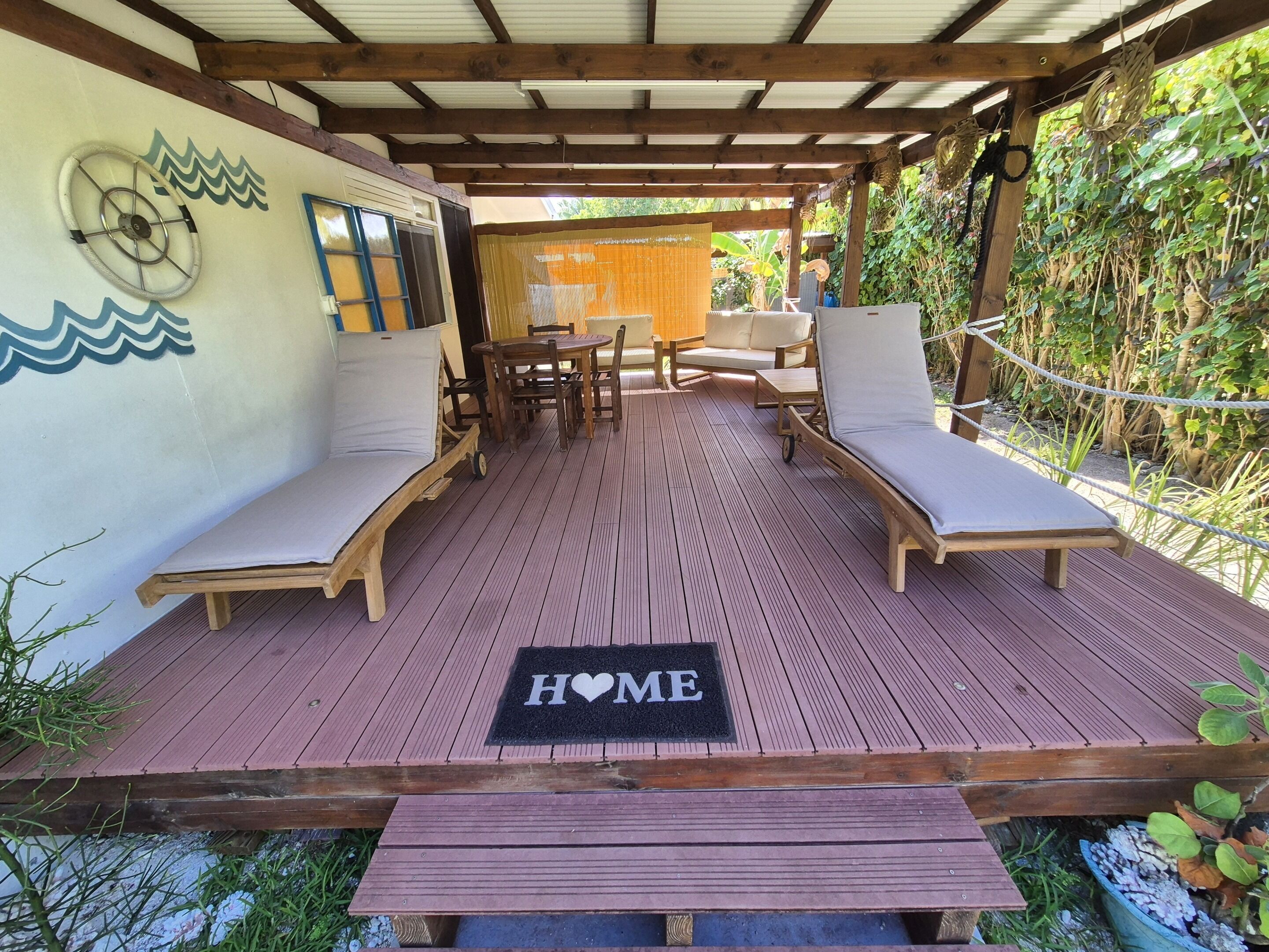 Romantic Apartment, Ensuite, Garden View (Alizé) | Teres/patio