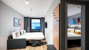 1 Schlafzimmer, hochwertige Bettwaren, Zimmersafe