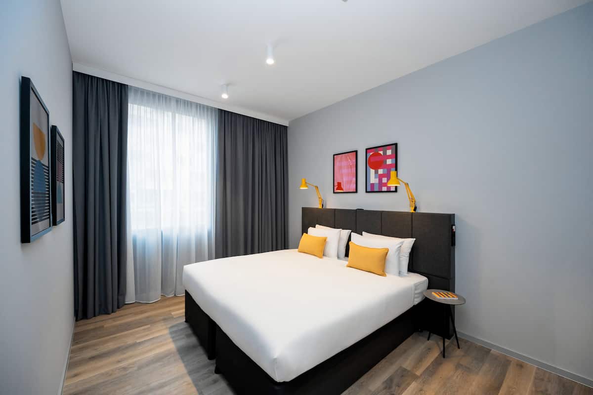 Apartment | 1 Schlafzimmer, hochwertige Bettwaren, Zimmersafe