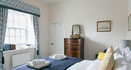 Luxury King bedroom with ensuite bathroom in a wing of a private Country House