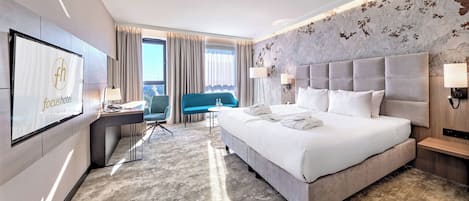 1 Schlafzimmer, Minibar, Zimmersafe, Schreibtisch