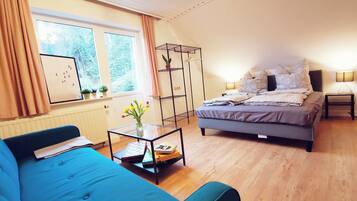 1 Schlafzimmer, kostenloses WLAN, Bettwäsche