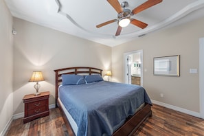 2 bedrooms, iron/ironing board, travel crib, free WiFi