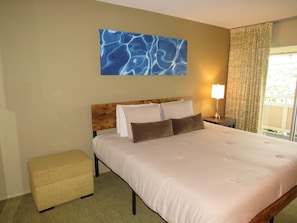 1 bedroom, desk, iron/ironing board, travel crib - Plantation Hale K10 by Destination Kauai - A/C, Mountain Views, Near Coconut Marketplace (Kapaa)