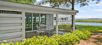 Hosta Cottage | Creekfront Nature Escape w/ Kayaks, Fire Pit + Resort Access, Pet Friendly