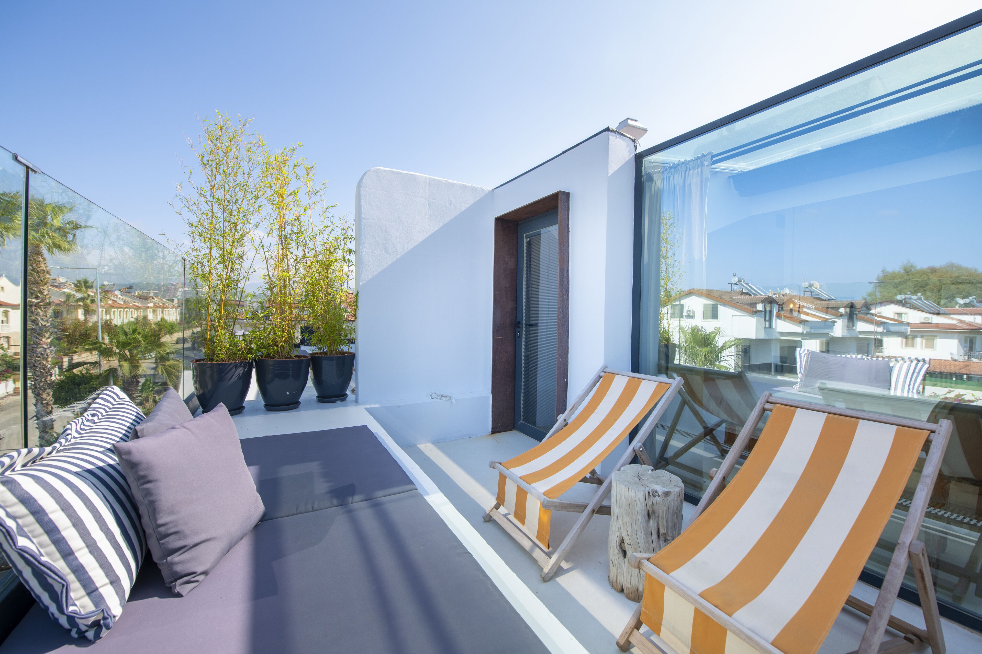 Habitación ejecutiva | Terraza o patio