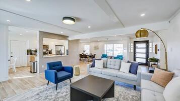 TV, fireplace, stereo, offices