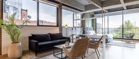 Televisie en een kantoor