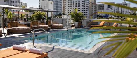 Rooftop pool