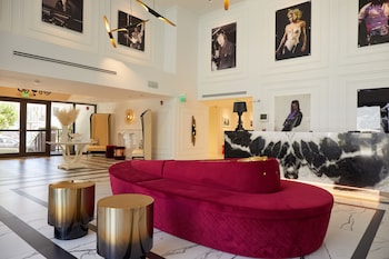 Reception area at UMA House by Yurbban South Beach