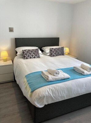 1 bedroom, WiFi - BRAND NEW 1 Bdrm Apt Close To Town SOUTH FACING GARDEN FREE PARKING (Totnes)