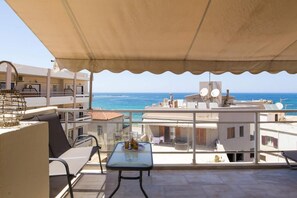 Penthouse, Sea View | Balcony - Melina Apartments (Chania)