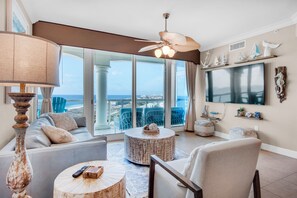 Smart TV - 🏖️Stunning Gulf Views-Pool+Hot Tub-2BR Portofino Island Resort5-1003 (Pensacola Beach)