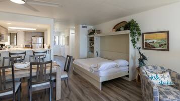 2 habitaciones, tabla de planchar con plancha, wifi y ropa de cama