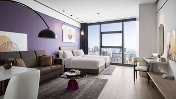 1 多间卧室、客房内保险箱、熨斗/熨衣板、免费 WiFi