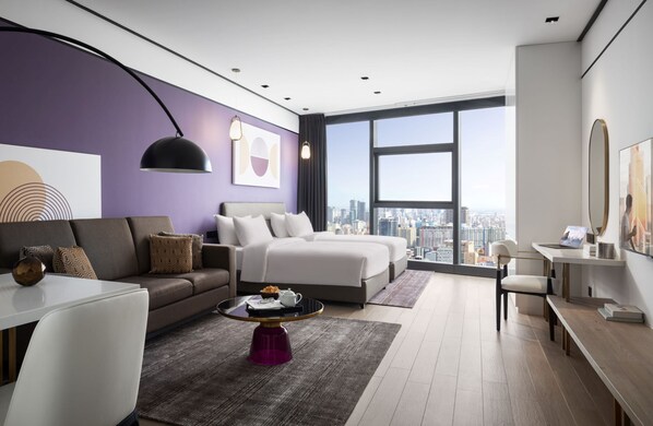 In-room safe, iron/ironing board, free WiFi, bed sheets