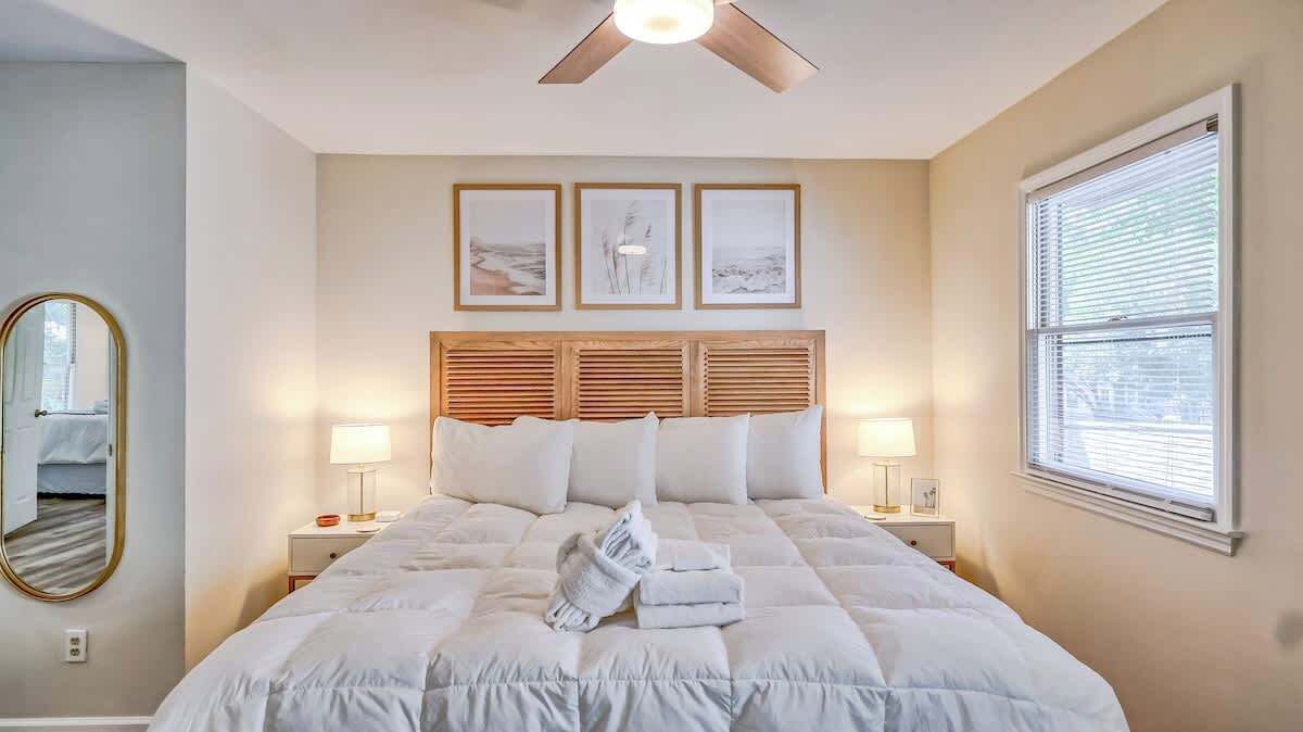 3 habitaciones, tabla de planchar con plancha y wifi gratis 