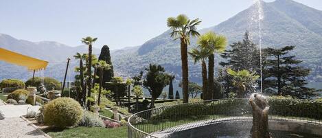 Blick von der Unterkunft