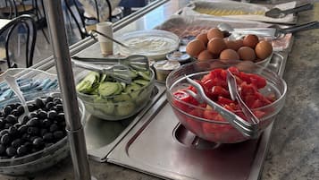 Daily buffet breakfast (EUR 10 per person)
