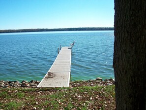 Beach nearby, sun-loungers - Cozy 2 Bedroom Cabin With Gas Fireplace (Saint Germain)