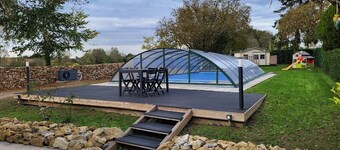 Gîte tout confort + piscine chauffée toute l année-Reservez à O'gite85