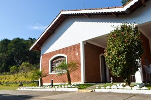 Fassade der Unterkunft