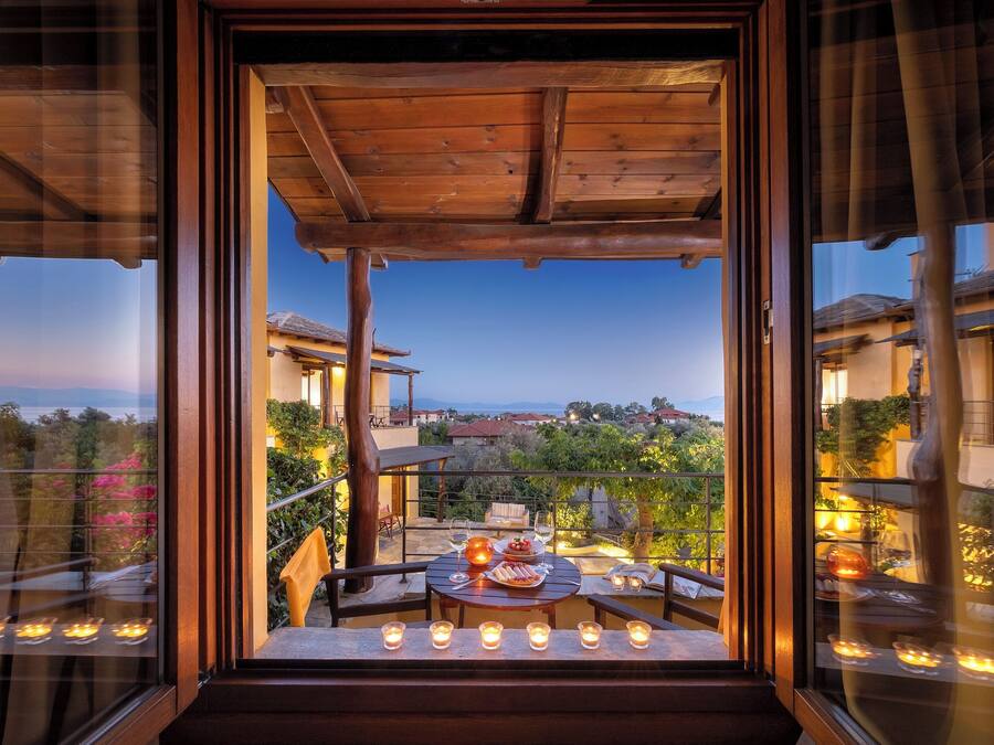 Quarto casal, vista para o mar | 1 quarto, escrivaninha, Wi-Fi de cortesia, roupa de cama