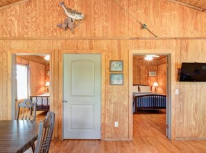 Interior - Gone Fishin' Cabin at Lightning Bug Springs (Uvalde)