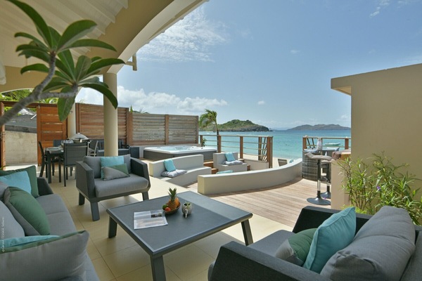 villa, rental, st barths, caribbean, holiday, on the beach