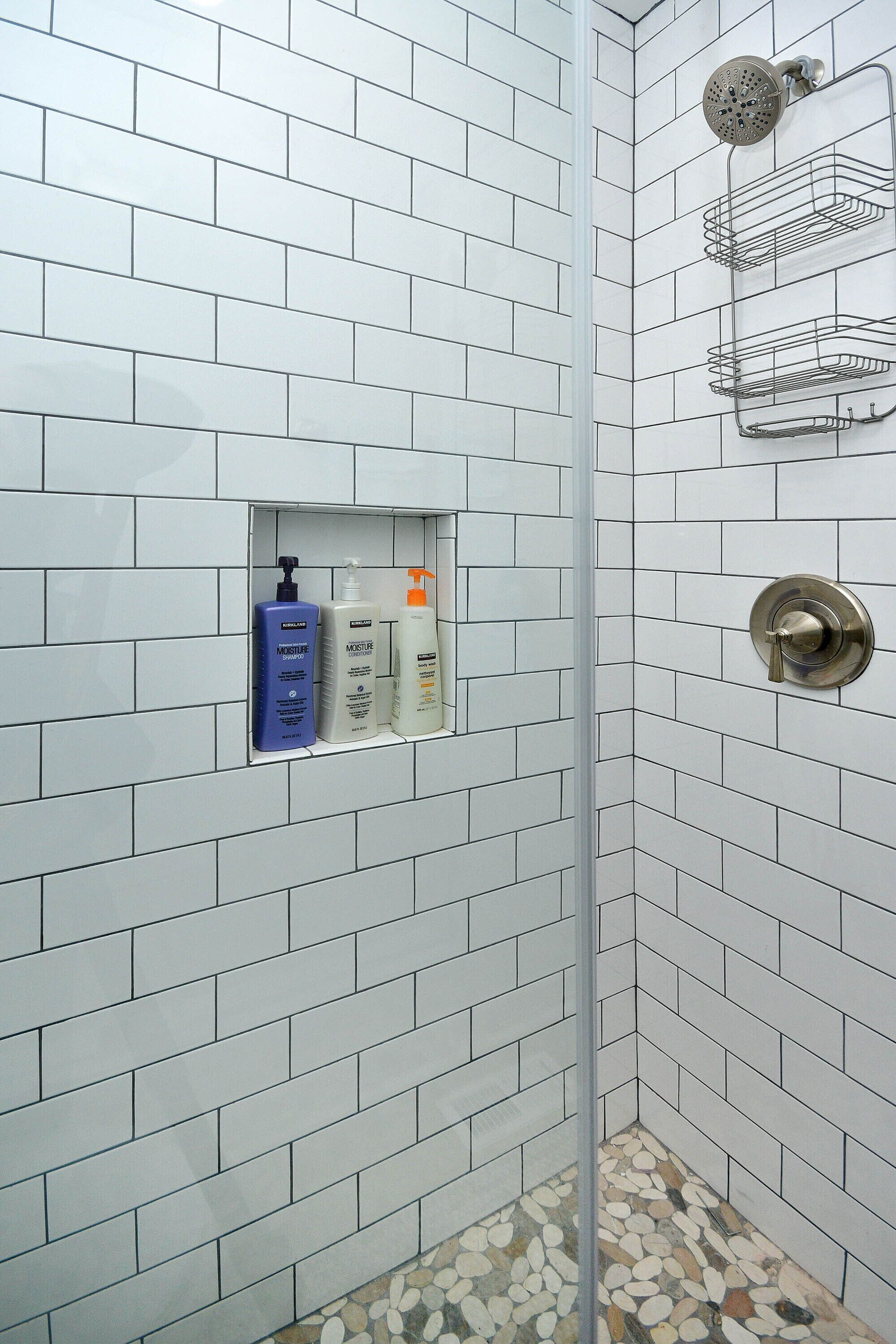 Shower, towels