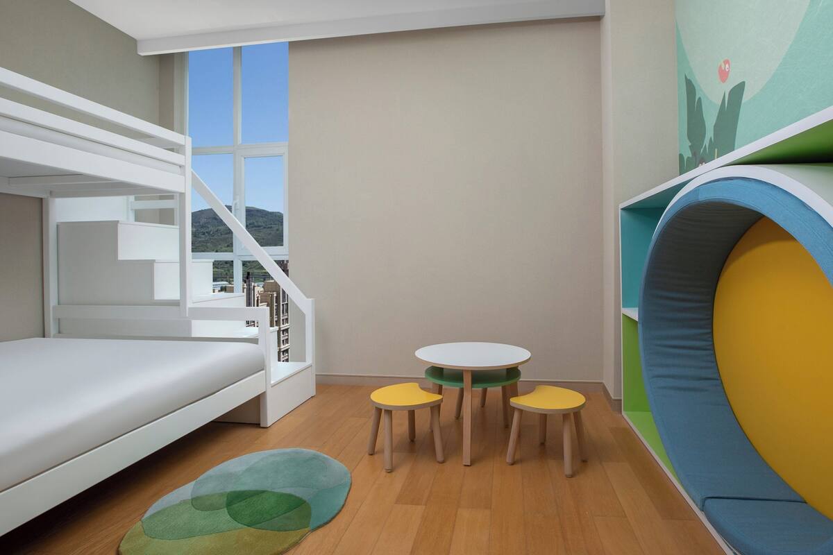 Premium Room, Multiple Beds (Kids Theme) | Premium bedding, minibar, desk, blackout drapes
