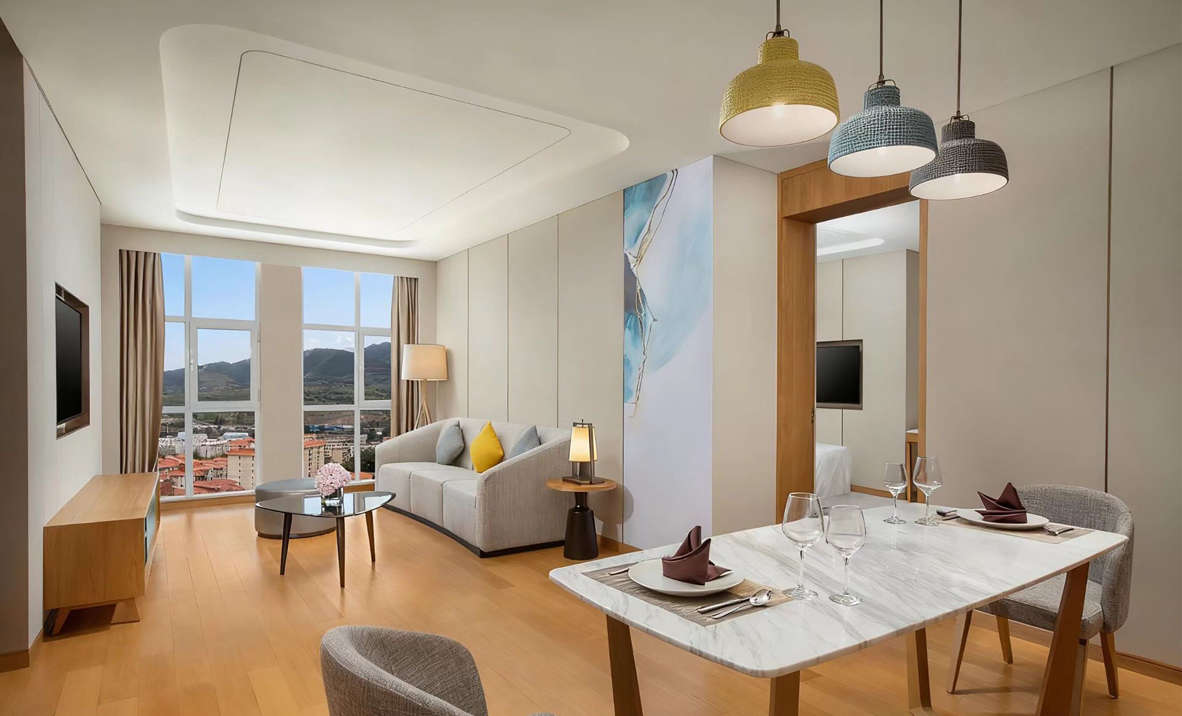 Suite, 1 Bedroom | Premium bedding, minibar, desk, blackout drapes