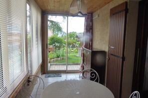 Dining - T2 on the ground floor of our Villa, (Guillestre)