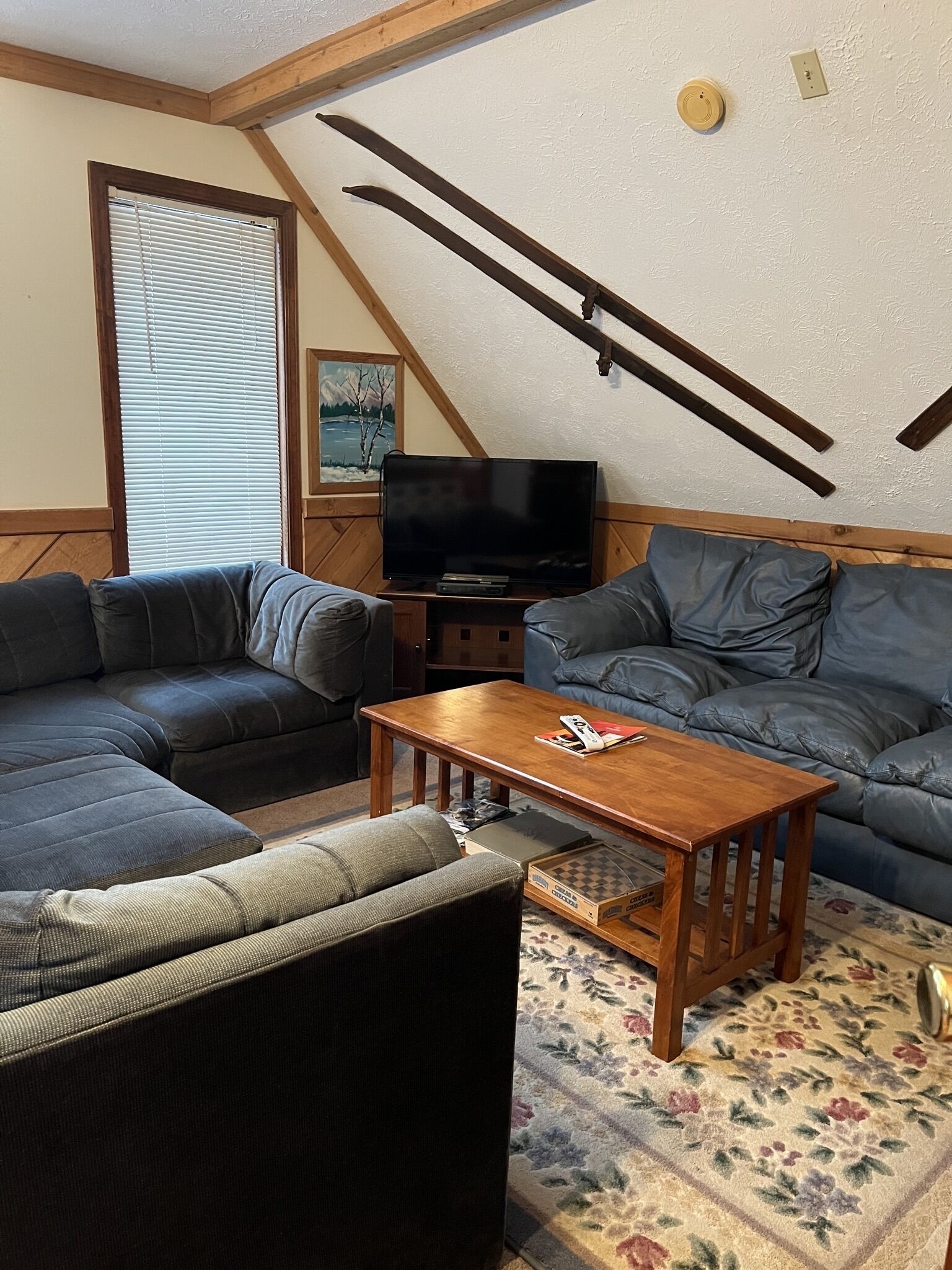 Téléviseur, foyer, lecteur de DVD, chaîne audio