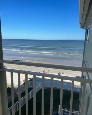 View from the balcony 