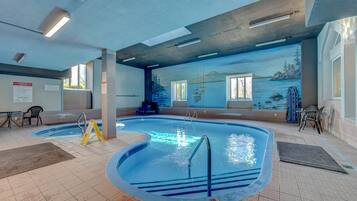 Indoor pool, outdoor pool