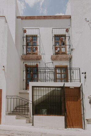 Façade de l’hébergement