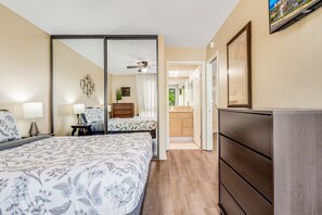 2 bedrooms, iron/ironing board, free WiFi, bed sheets