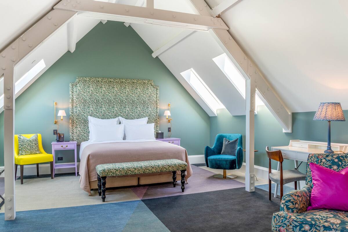 royal skylight room | 1 bedroom, premium bedding, down duvets, minibar